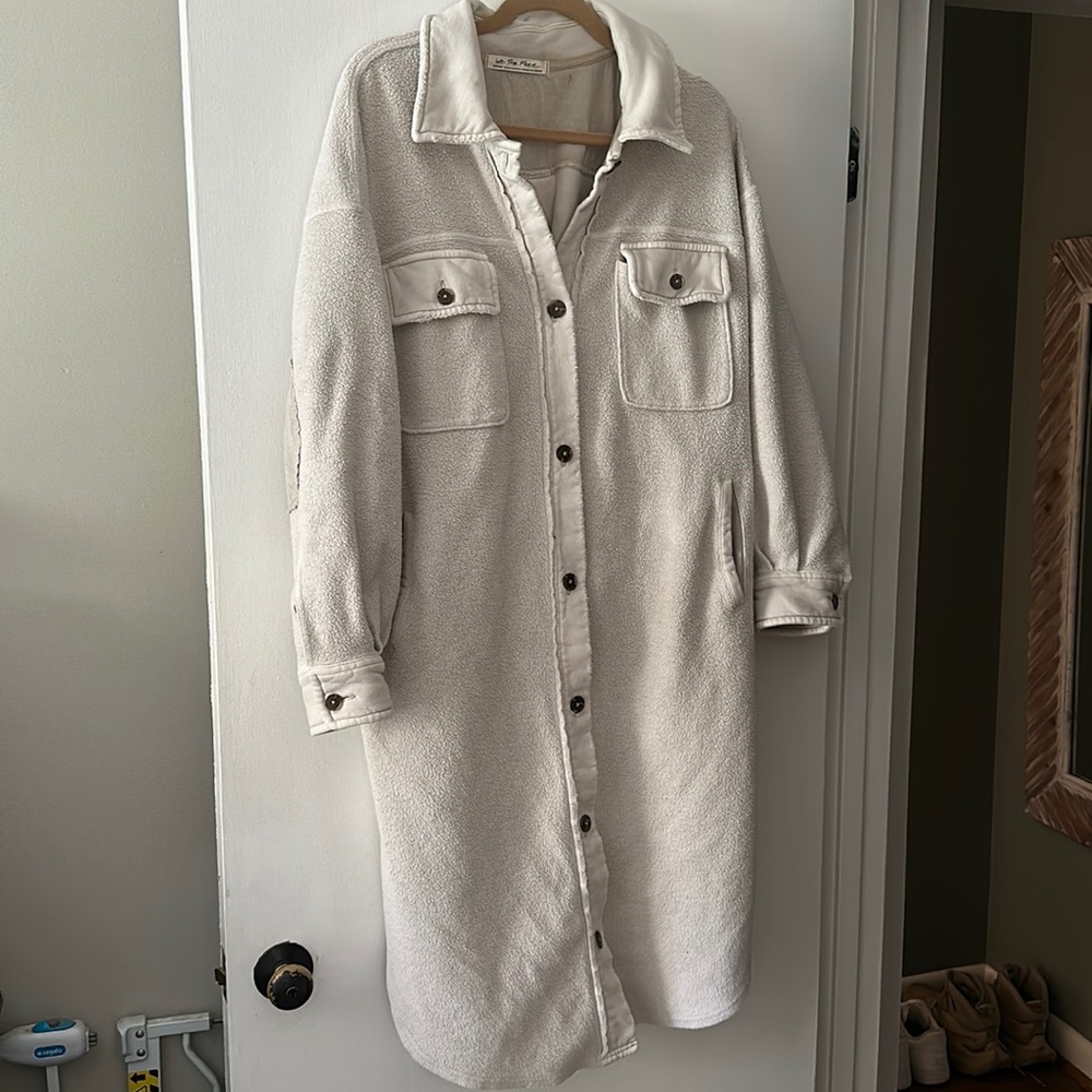 Free People Long Ruby Shacket